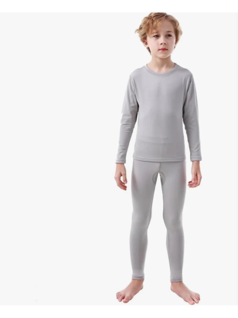NEW Thermal Underwear Set Unisex Long Johns Fleece Lined Set Kids XL